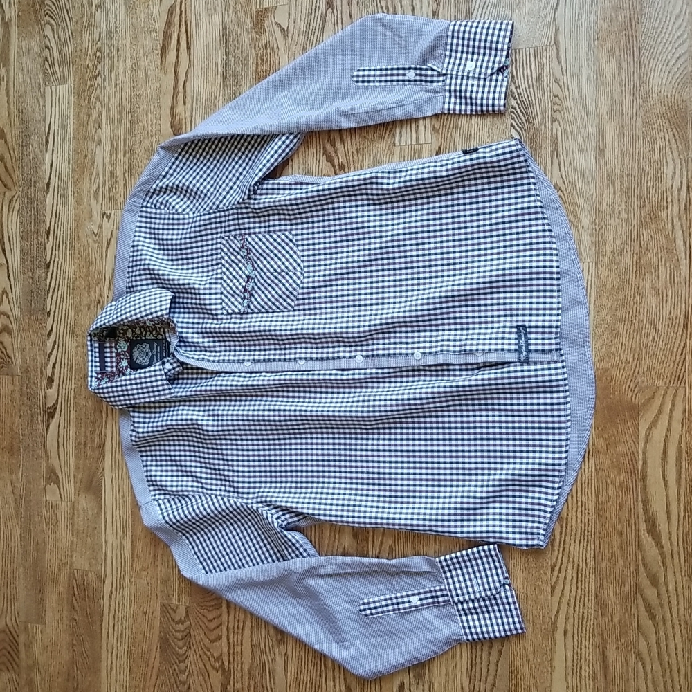 (XL) English Laundry Blaque Label by Christopher Wicks Button Down Dress Shirt